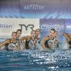 El Club Natación Sincro Sevilla se cubre de oro y plata en la Copa del Mundo