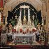 El altar de cultos mayores de la Hermandad,de Vera-cruz de Alcalá del Rio patrimonio, simbolismo y devoción en torno a los Sagrados Titulares
