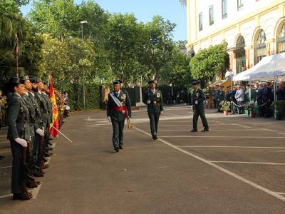 La Guardia Civil celebra en Sevilla su 182.º aniversario reivindicando su vocación de servicio a España 