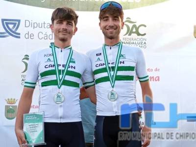 Los hermanos Rodríguez Palacios triunfan en los Campeonatos de Andalucía de Ciclismo