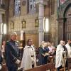 La Basílica del Sagrado Corazón reúne en Gijón a históricas órdenes de caballería y hermandades religiosas 