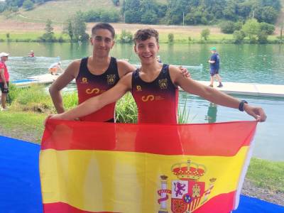 El remo andaluz, protagonista con España en la Copa de la Juventud de Suiza