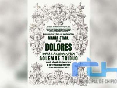 La Hermandad del Cautivo de Chipiona anuncia los cultos en honor a Nuestra Señora de los Dolores