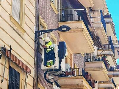 El Gobierno de Sanz renueva más de 31.300 luminarias de toda la ciudad con una inversión de 17,5 millones de euros