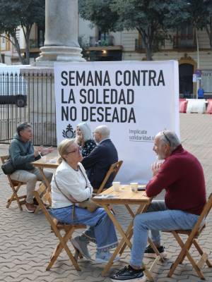 «Plazas contra la soledad», en la Semana contra la Soledad No Deseada.