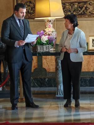 PALABRAS DEL HERMANO MAYOR DEL ROCÍO DE LA MACARENA EN LA IGLESIA NACIONAL ESPAÑOLA DE ROMA