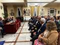Asistentes a la entrega del reconocimiento en el Pabellón de Oficiales.
