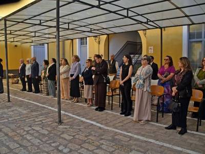  Sevilla rinde homenaje a los veteranos del Regimiento de Infantería Soria 9 en Sevilla 
